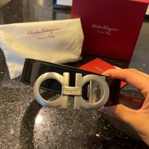 Salvatore Ferragamo men’s reversible belt